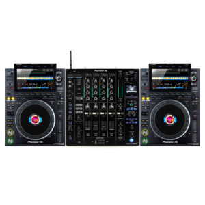 Pioneer DJ DJM-A9 de 4 canales Mezclador con Efectos y Reproductor Multimedia dual CDJ3000